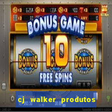 cj walker produtos onde comprar